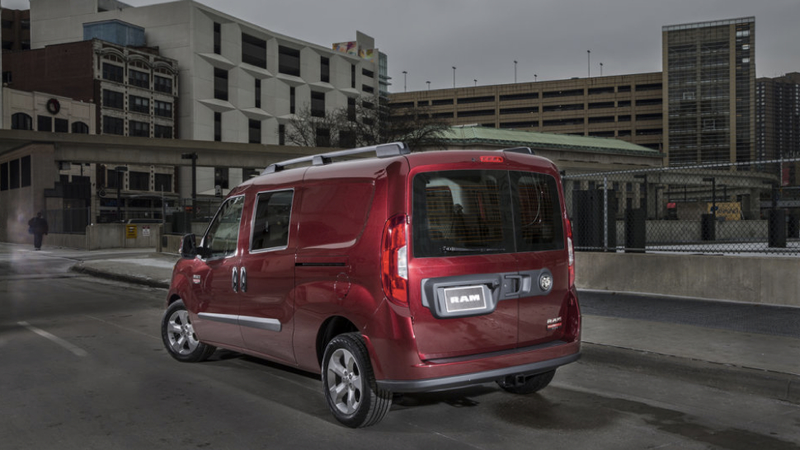 Illustration for article titled The Ram Promaster City Is Your Tiny Van That Looks Like A Snake